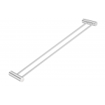 Lucid Pin Chrome 600mm Double Towel Rail